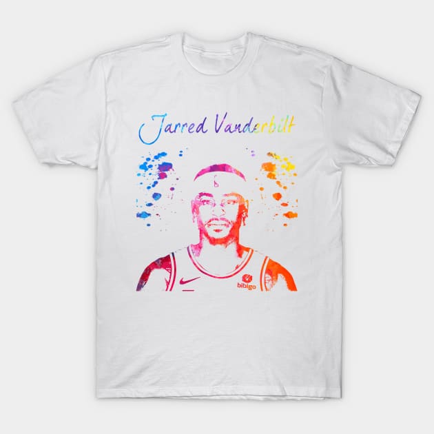 Jarred Vanderbilt T-Shirt by Moreno Art